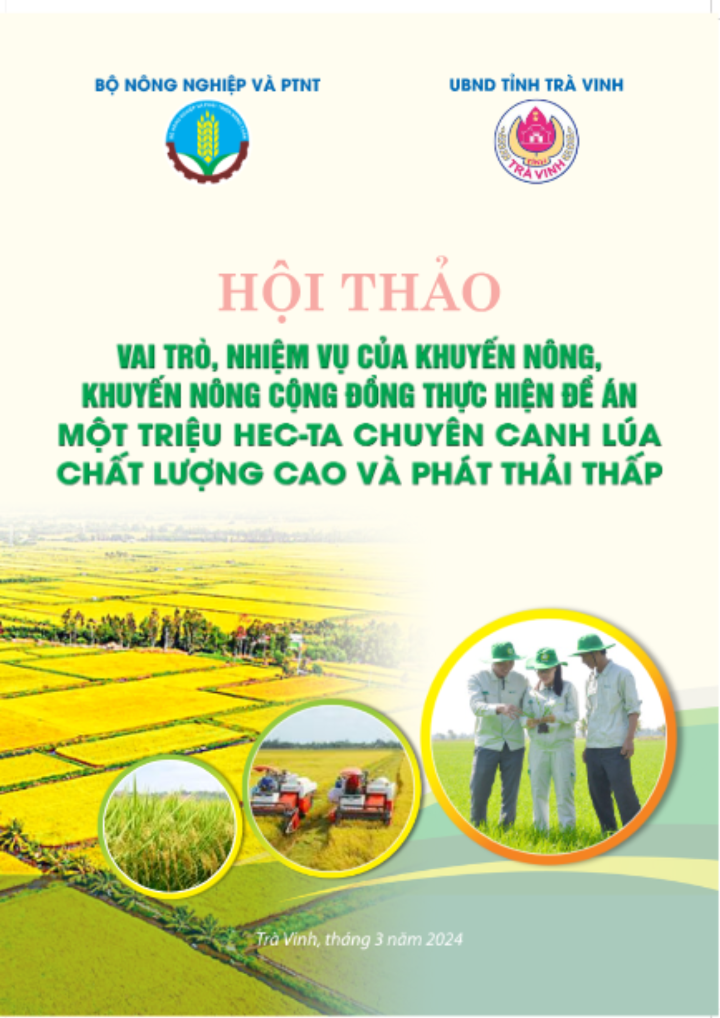 Tài liệu hội thảo 1 triệu héc-ta lúa ở Trà Vinh