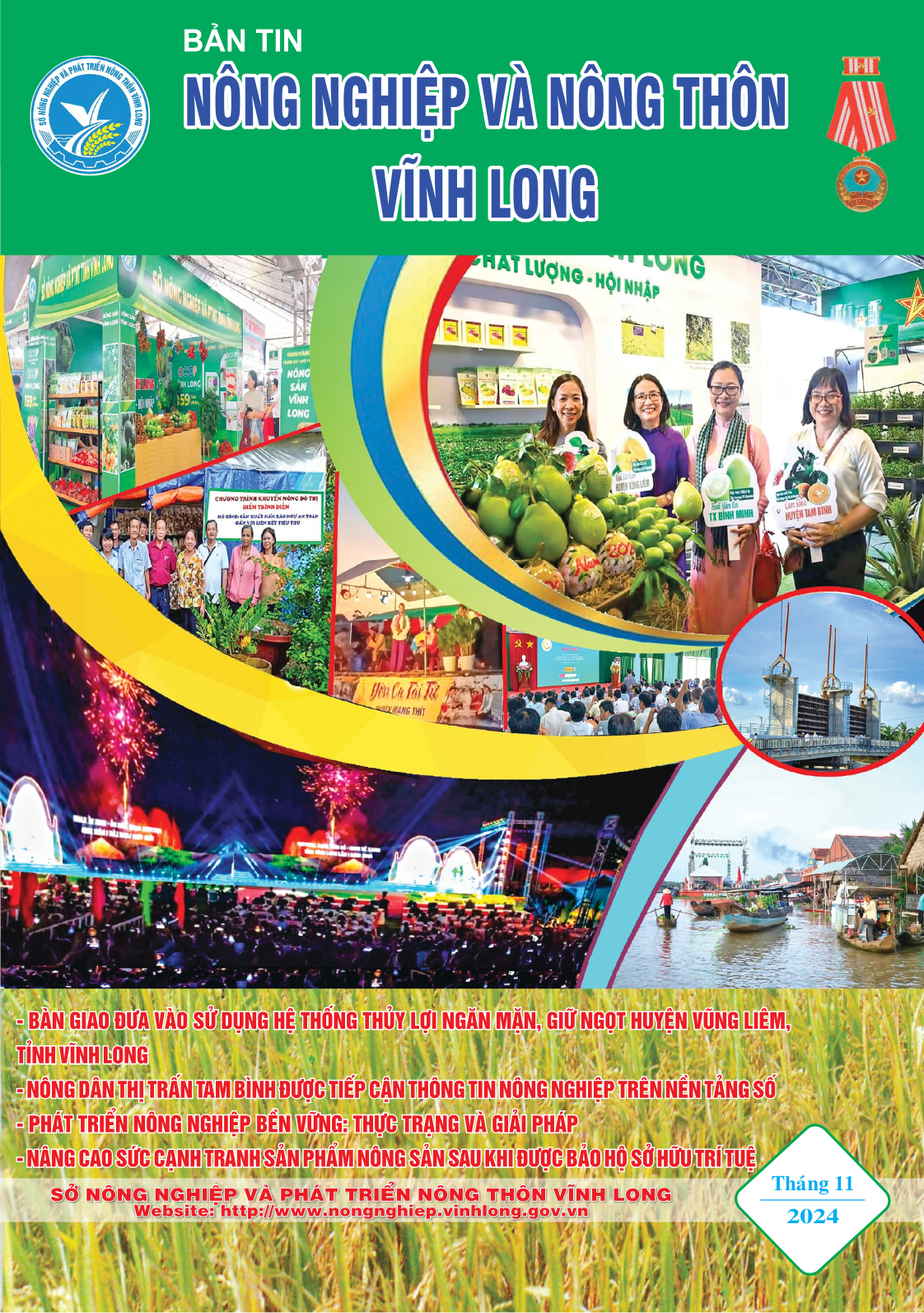 Bản tin Nông nghiệp tháng 11 năm 2024