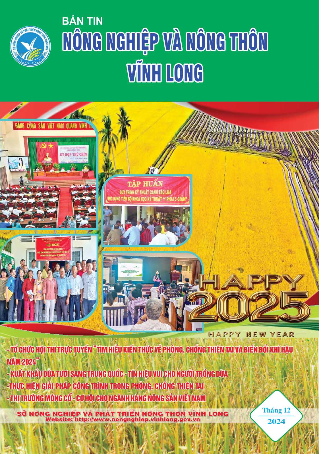 Bản tin Nông nghiệp tháng 12 năm 2024