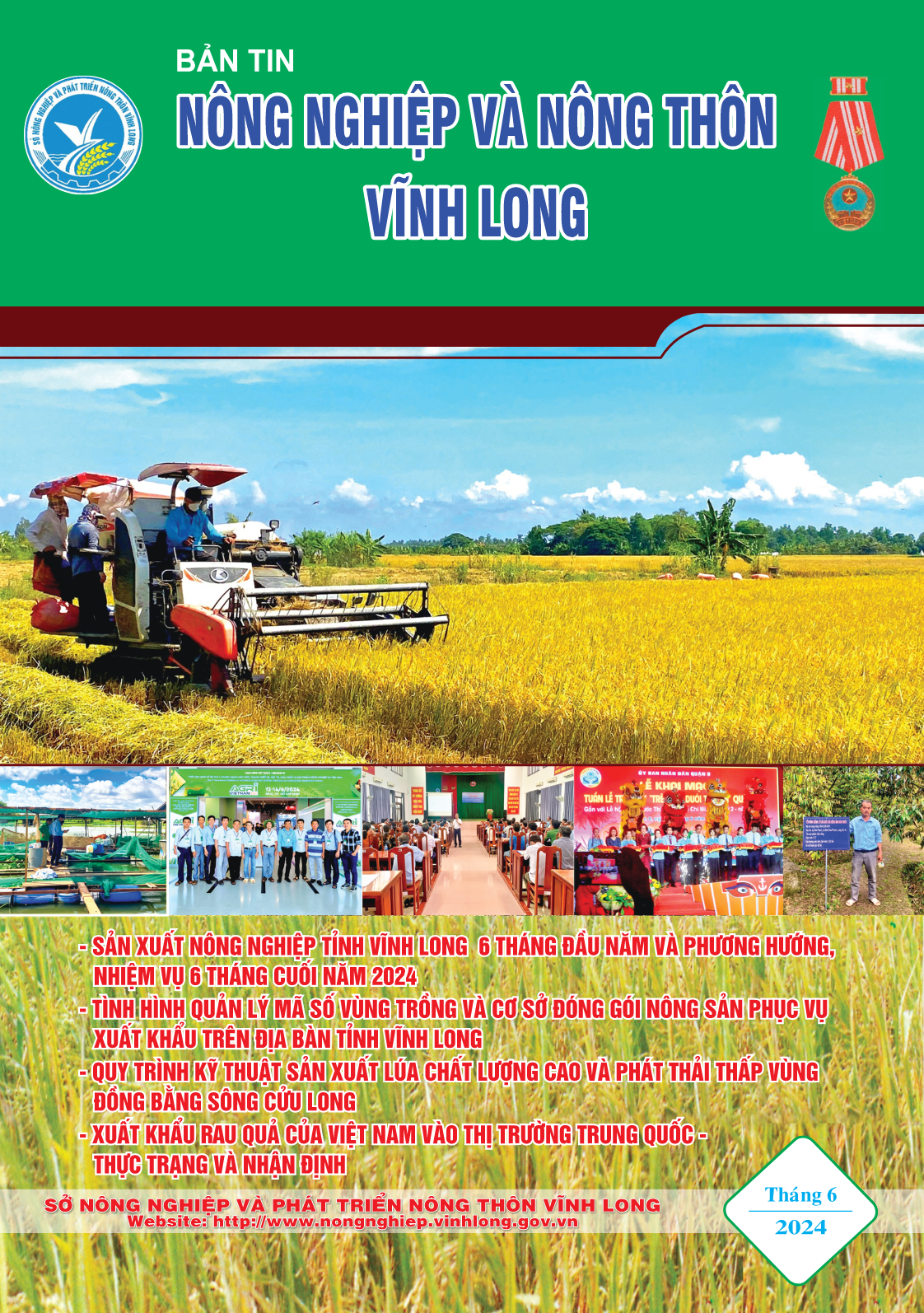 Bản tin Nông nghiệp tháng 6 năm 2024