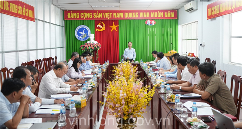 Giám sát việc thực hiện Nghị quyết 57 tại Sở Nông nghiệp và Môi trường
