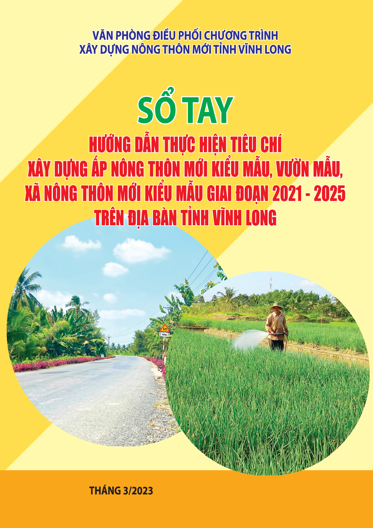 Hướng dẫn thực hiện tiêu chí xây dựng ấp nông thôn mới kiểu mẫu, vườn mẫu, xã nông thôn mới kiểu mẫu giai đoạn 2021-2025 trên địa bàn tỉnh Vĩnh Long