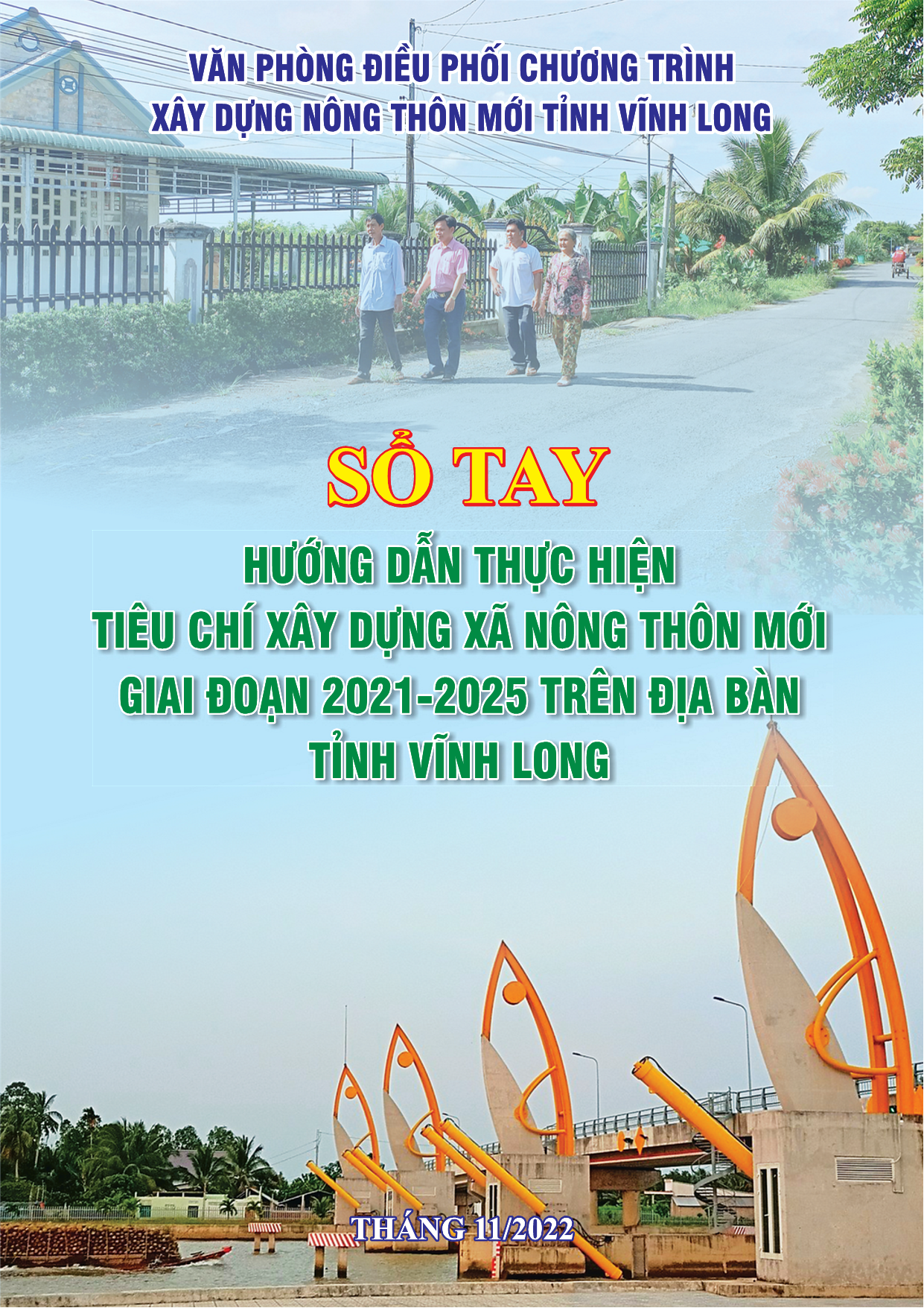 Sổ tay hướng dẫn thực hiện tiêu chí xây dựng xã nông thôn mới giai đoạn 2021-2025 trên địa bàn tỉnh Vĩnh Long