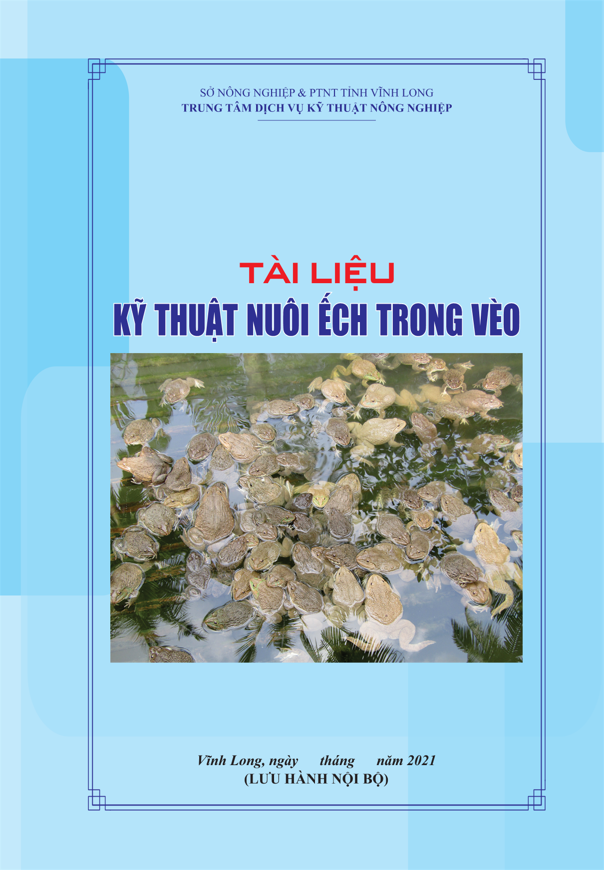 Kỹ thuật nuôi ếch trong vèo