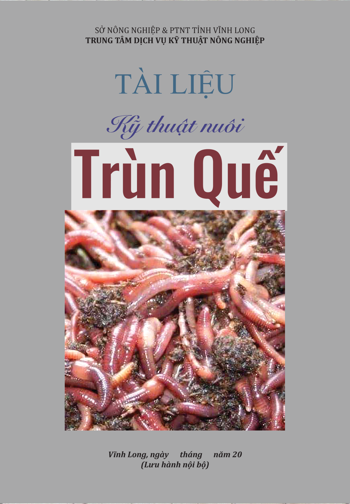 Kỹ thuật nuôi trùn quế
